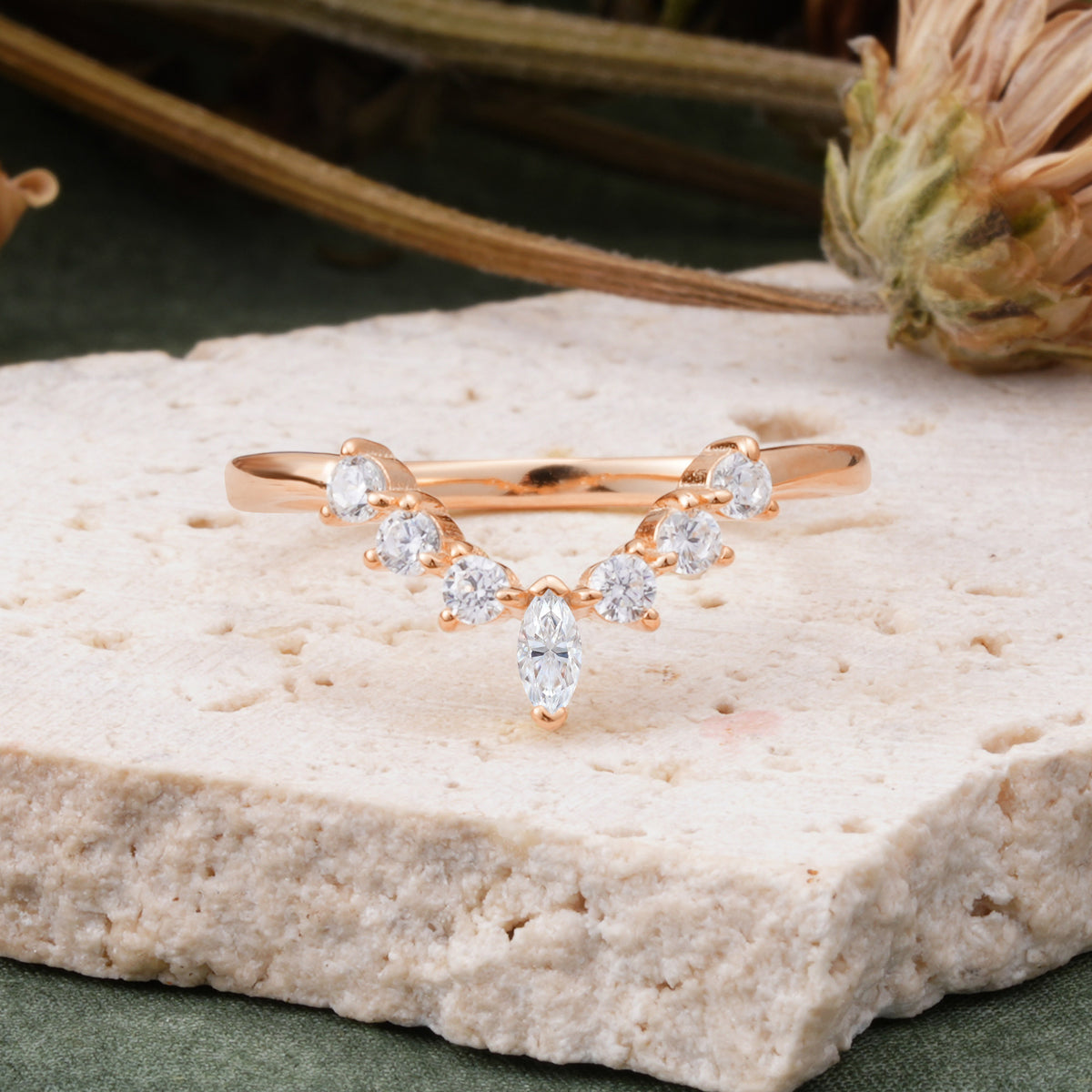 SR17234 Moissanite Ring - Additional view