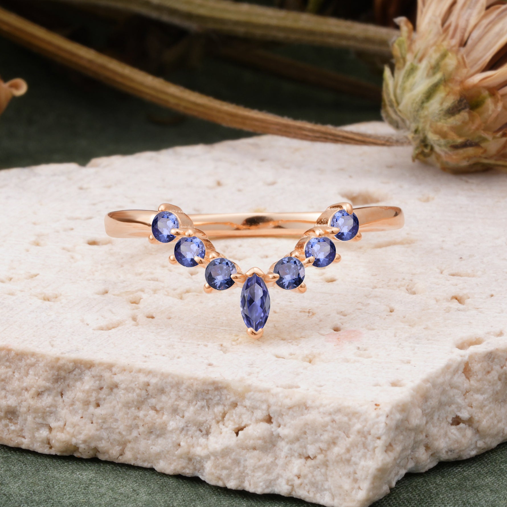 SR17234 Tanzanite Ring - Additional view