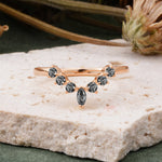 SR17234 Black Rutilated Quartz Ring - Additional view