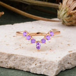 SR17234 Amethyst Ring - Additional view