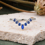 SR17234 Sapphire Ring - Additional view