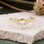 SR17234 Lab Diamond Ring - Yellow-Gold