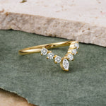 SR17234 Lab Diamond Ring - White-Gold