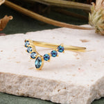 SR17234 Alexandrite Ring - Rose-Gold