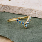 SR17234 Alexandrite Ring - White-Gold