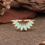 SR17236 Fire Opal Ring - Additional view