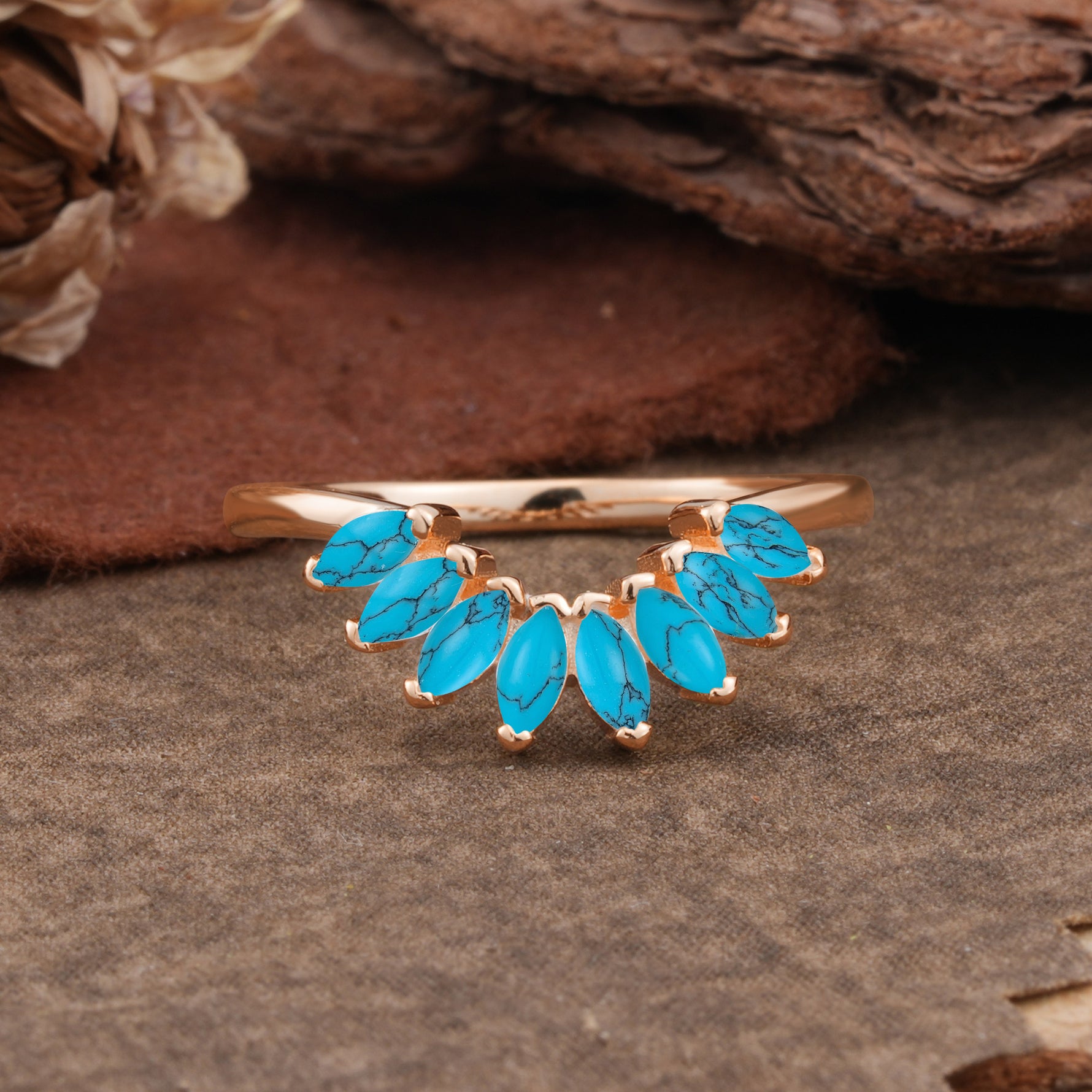 SR17236 Turquoise Ring - Additional view