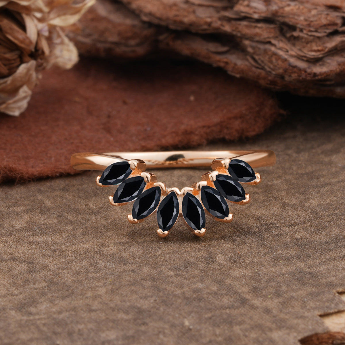 SR17236 Black Onyx Ring - Additional view
