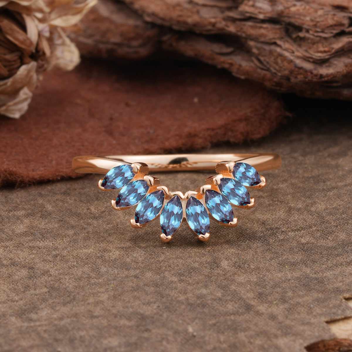SR17236 Alexandrite Ring - Additional view