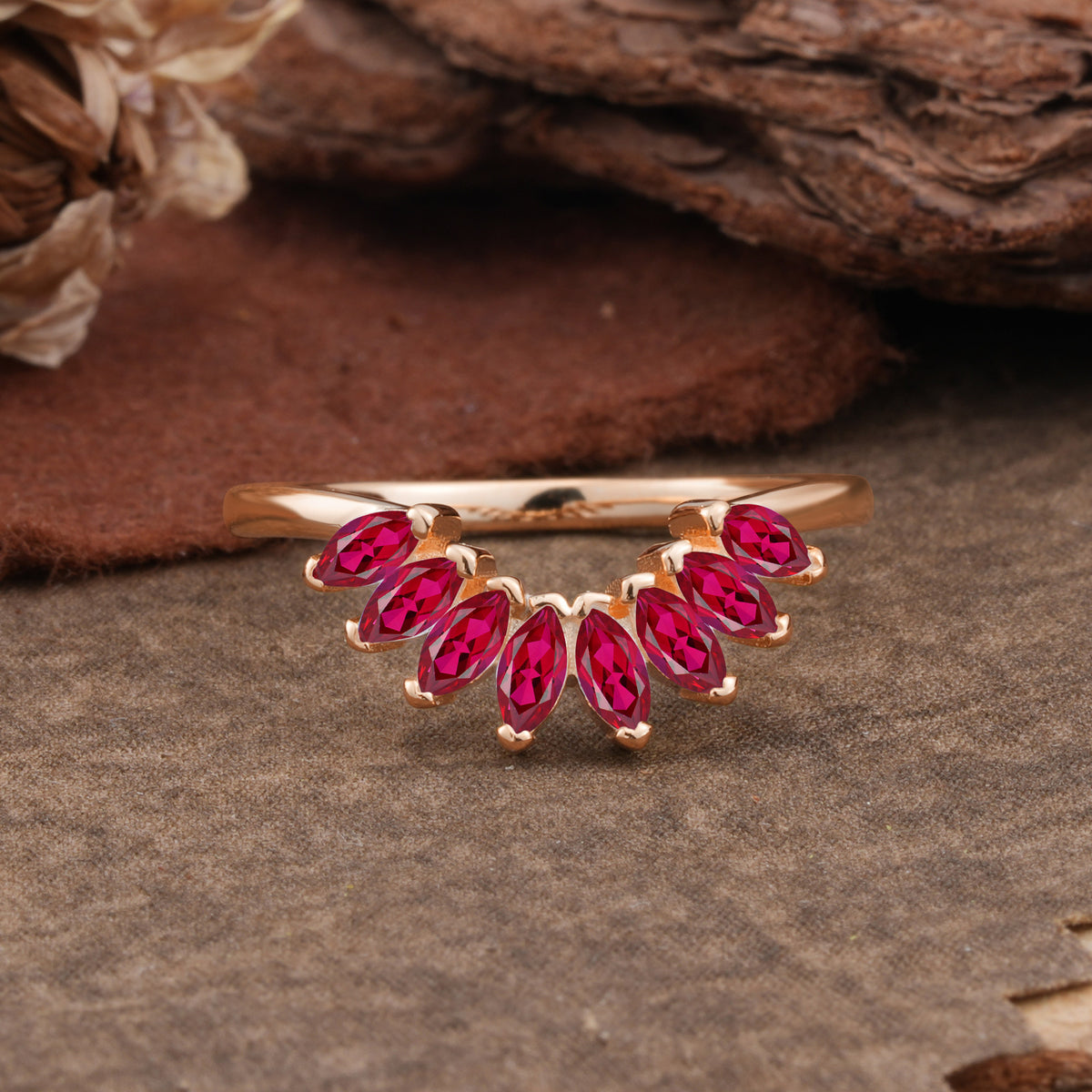 SR17236 Ruby Ring - Additional view