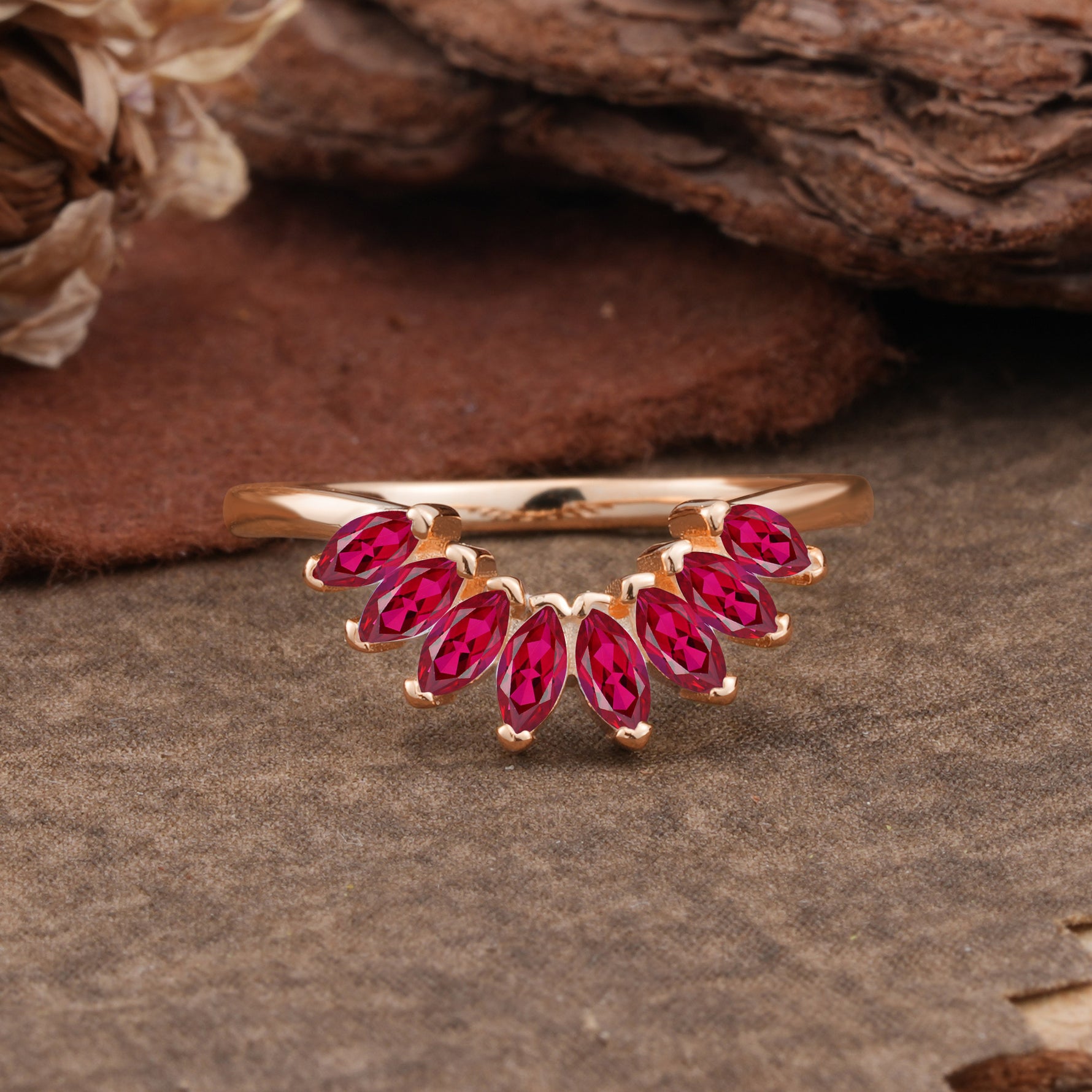 SR17236 Ruby Ring - Additional view
