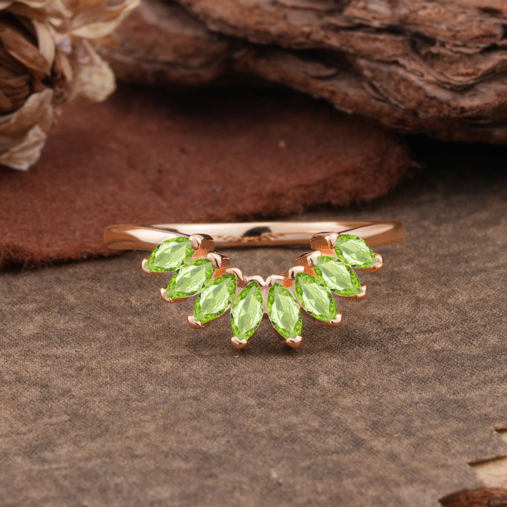 SR17236 Peridot Ring - Additional view
