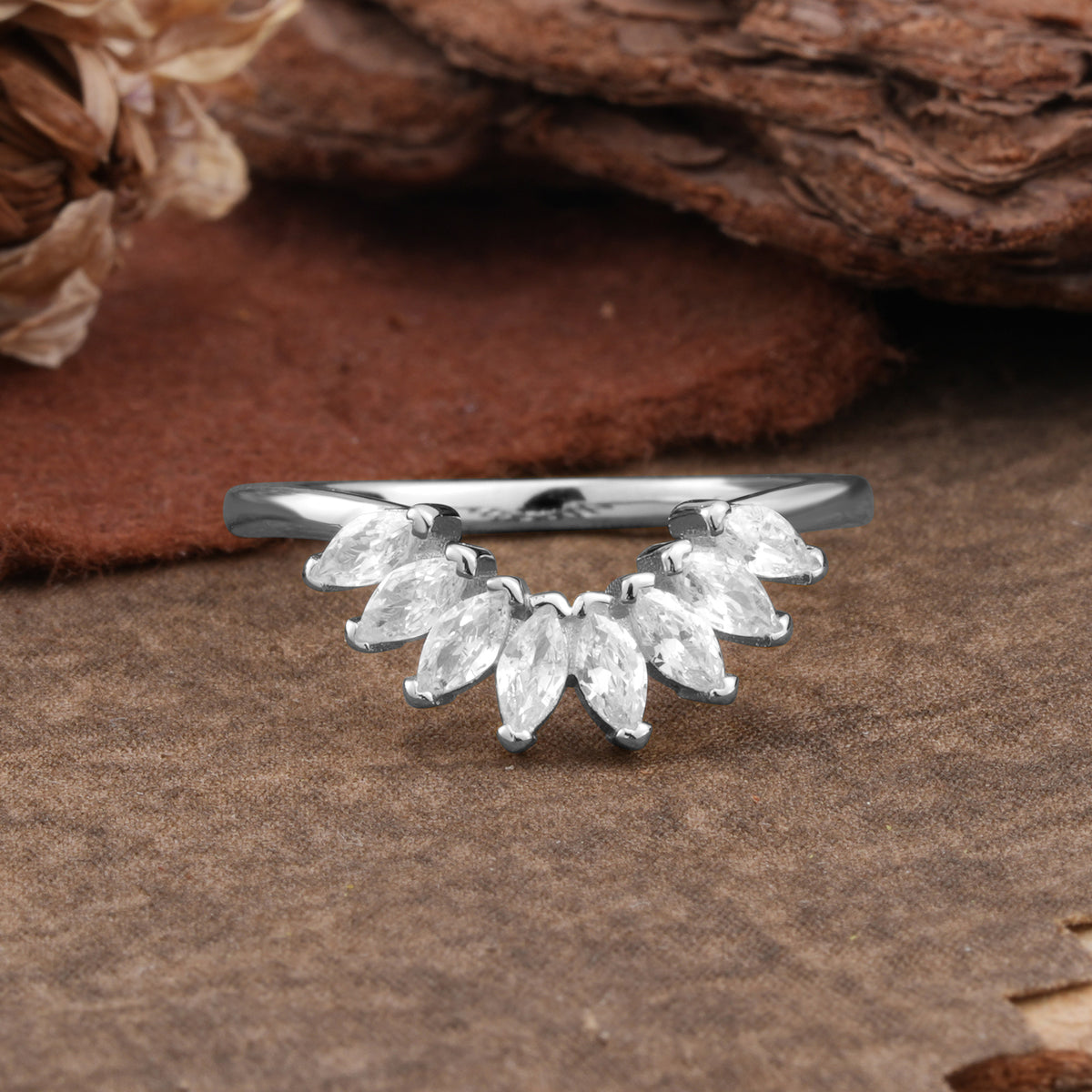 SR17236 Moissanite Ring - Additional view
