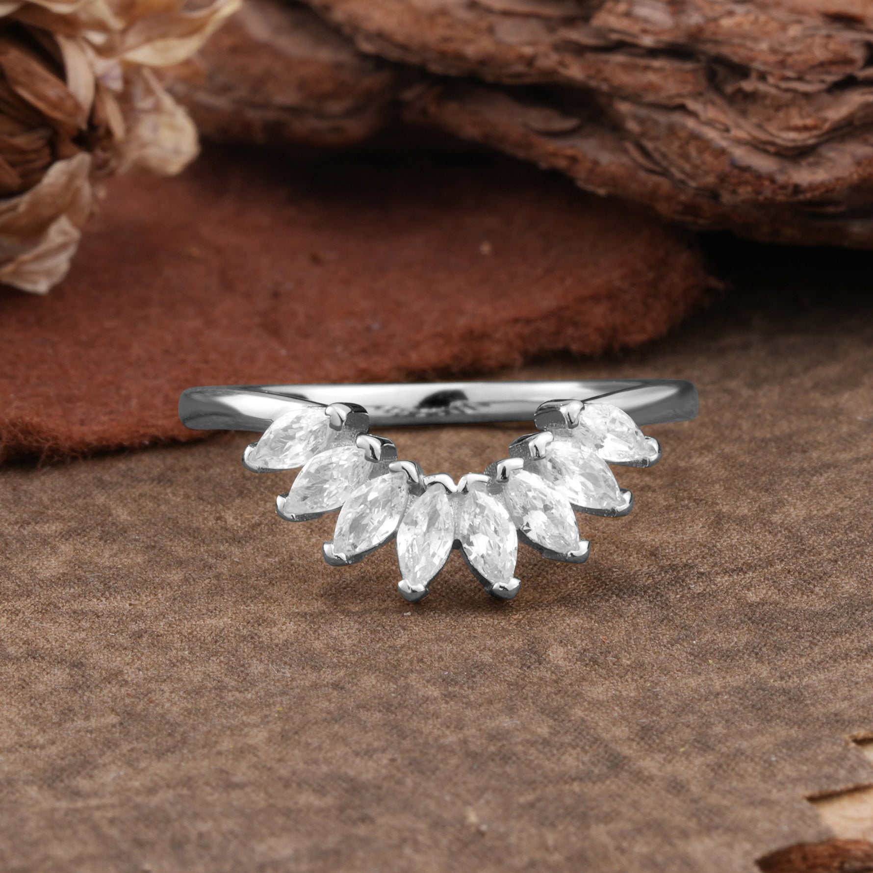 SR17236 Moissanite Ring - Additional view