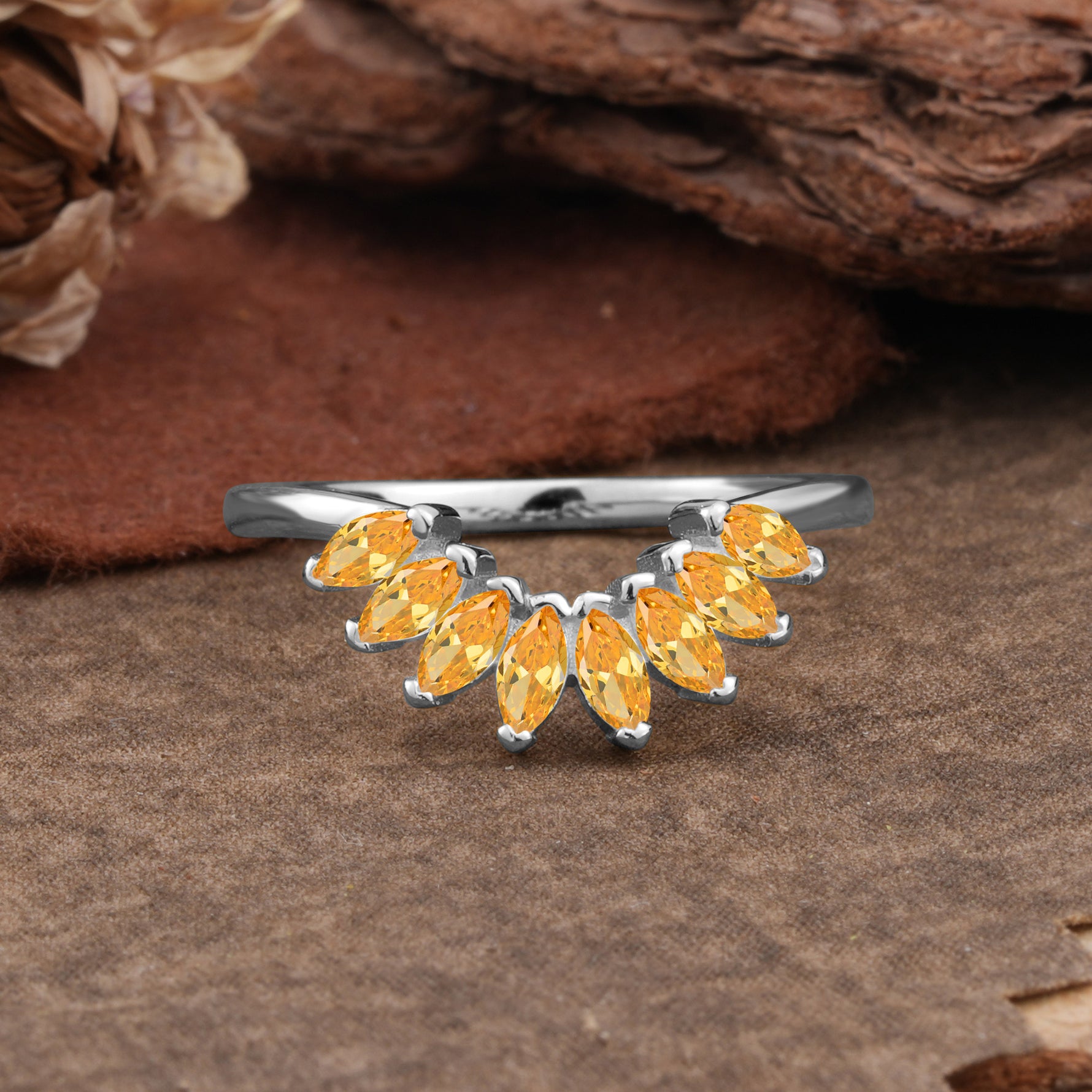 SR17236 Citrine Ring - Additional view