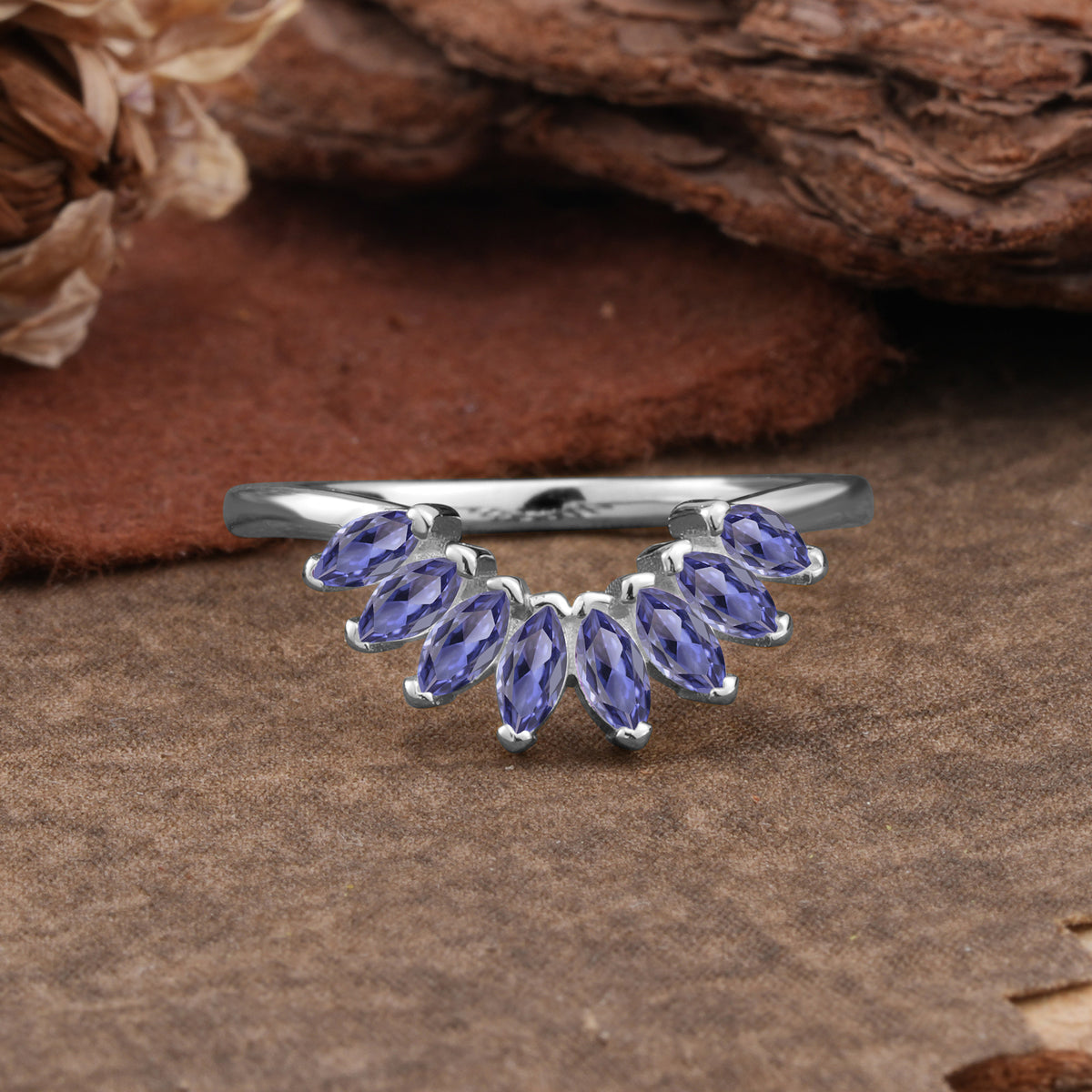 SR17236 Tanzanite Ring - Additional view