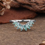 SR17236 Moss Agate Ring - Additional view