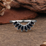 SR17236 Black Onyx Ring - Additional view