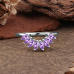 SR17236 Amethyst Ring - Additional view