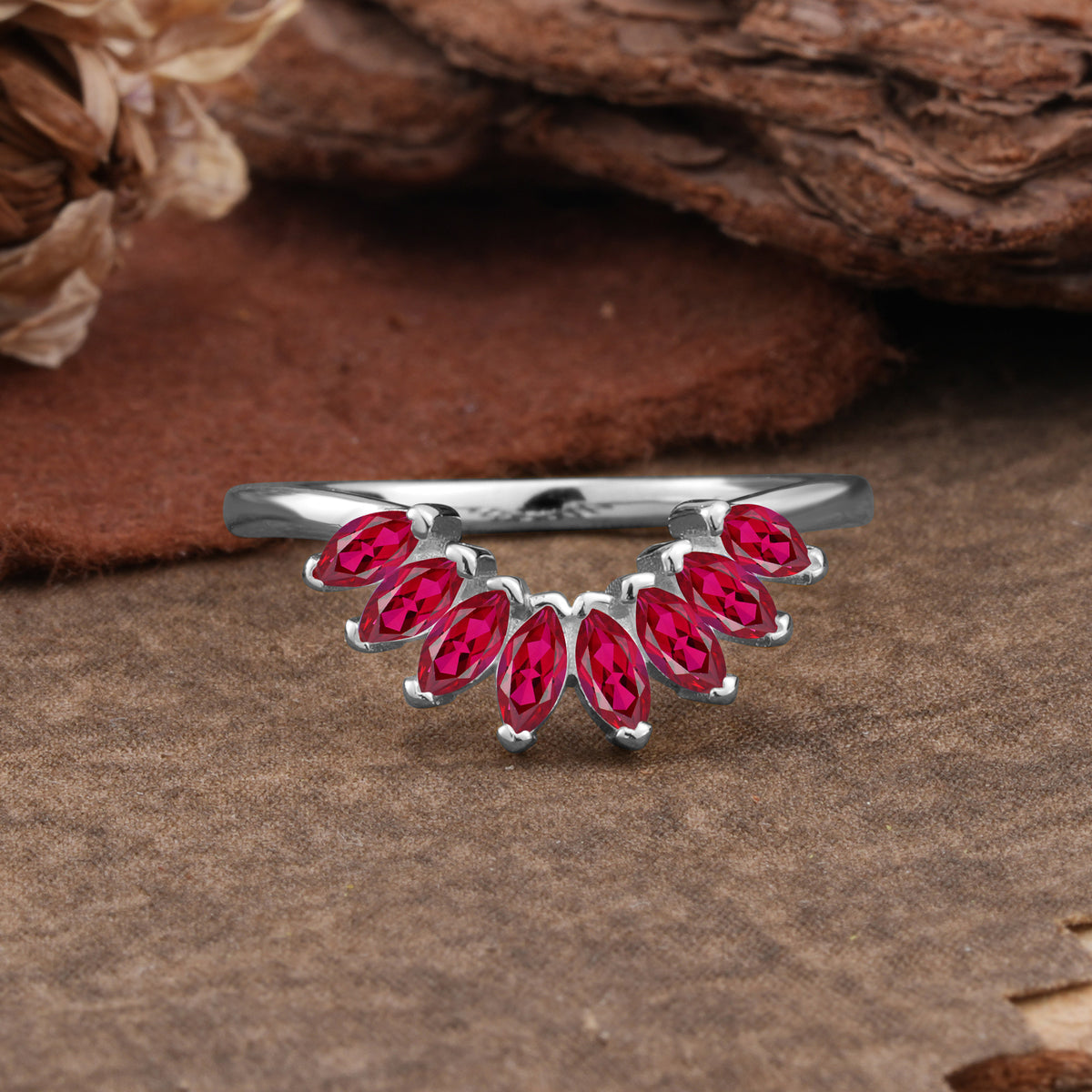 SR17236 Ruby Ring - Additional view