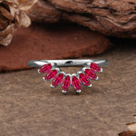 SR17236 Ruby Ring - Additional view