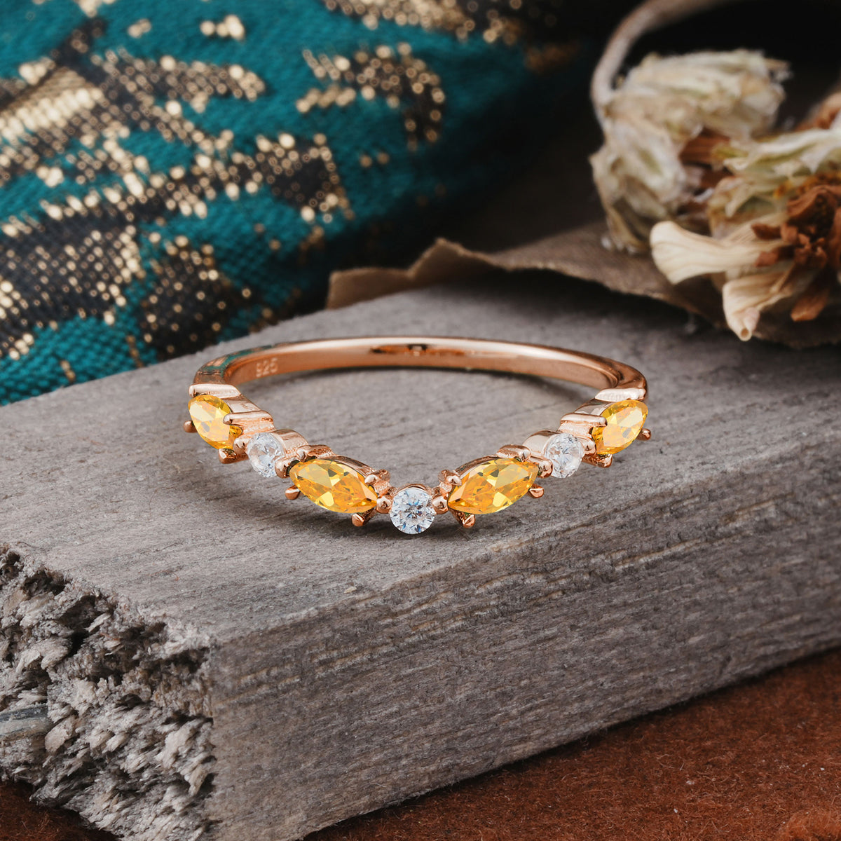SR17241 Citrine Ring - Additional view
