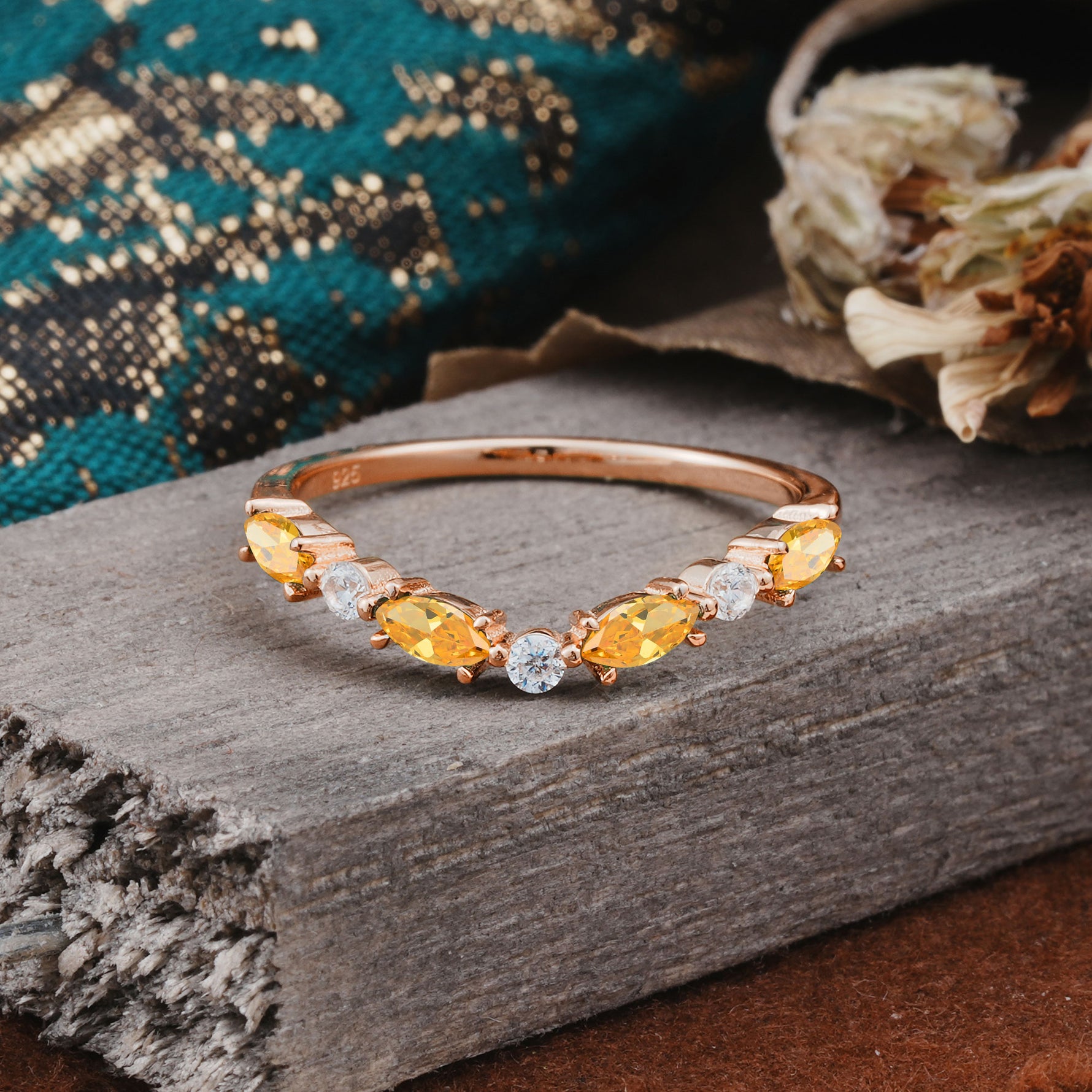SR17241 Citrine Ring - Additional view