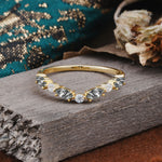 SR17241 Black Rutilated Quartz Ring - Yellow-Gold
