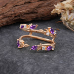SR17251 Amethyst Ring - Additional view