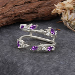 SR17251 Amethyst Ring - Additional view