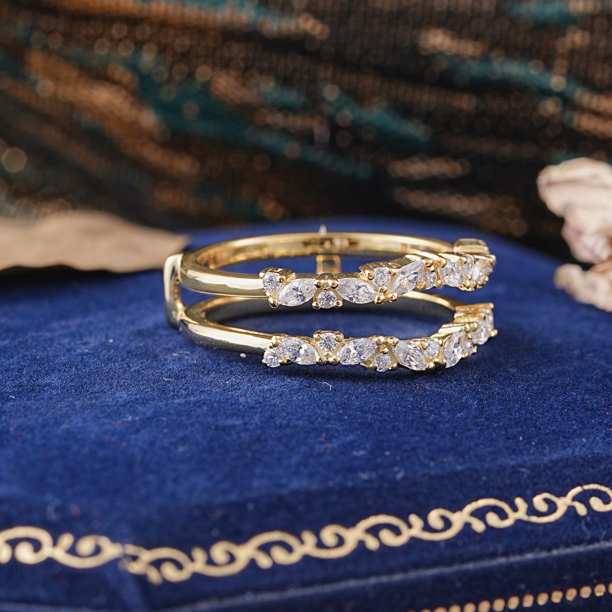 Elegant Moissanite Pavé Wedding Band for Women - Additional view