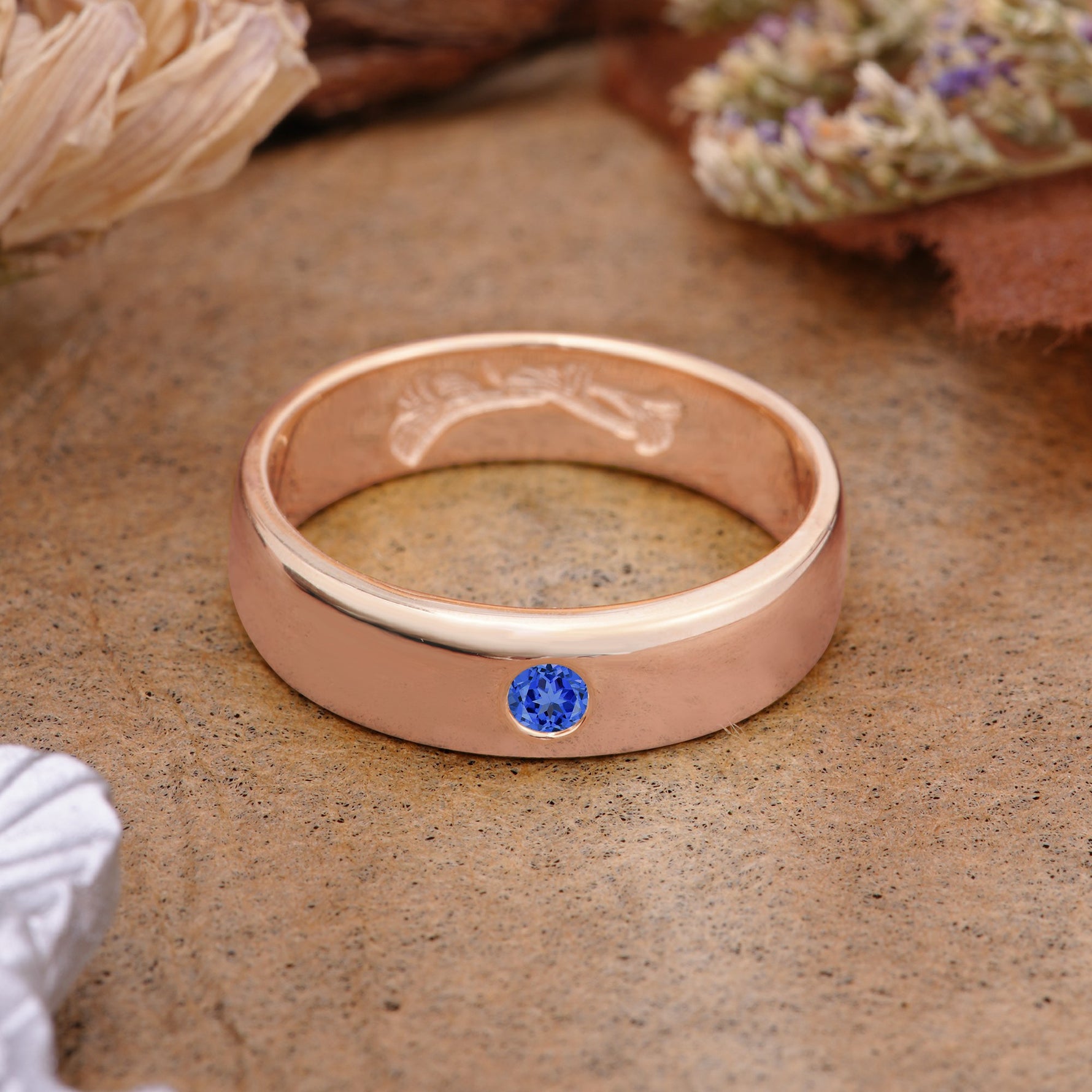 SR17322 Sapphire Ring - Additional view