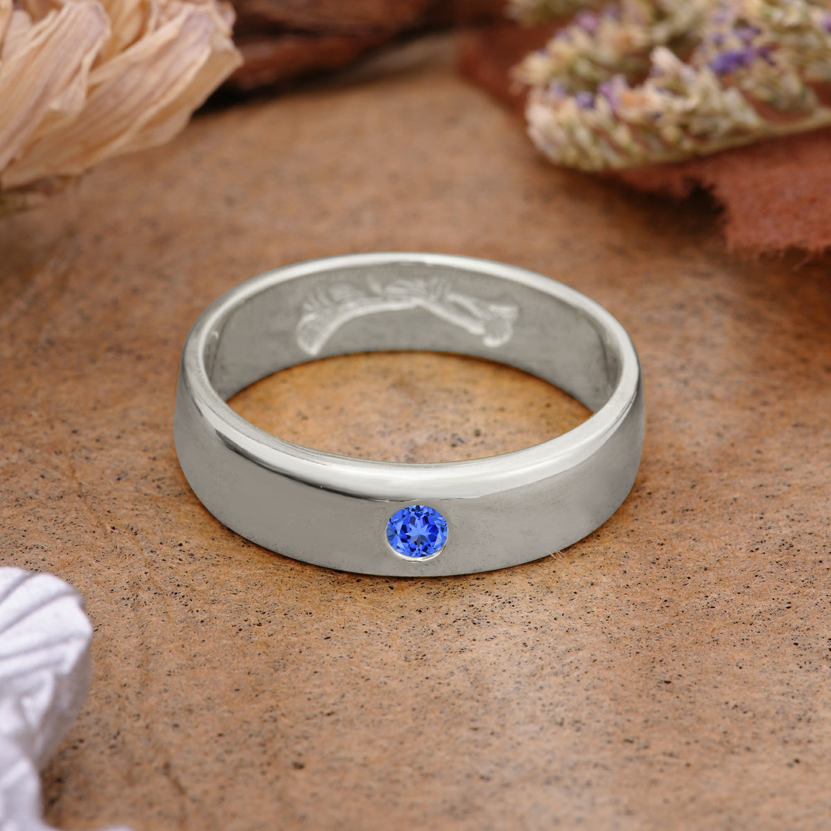 SR17322 Sapphire Ring - Additional view