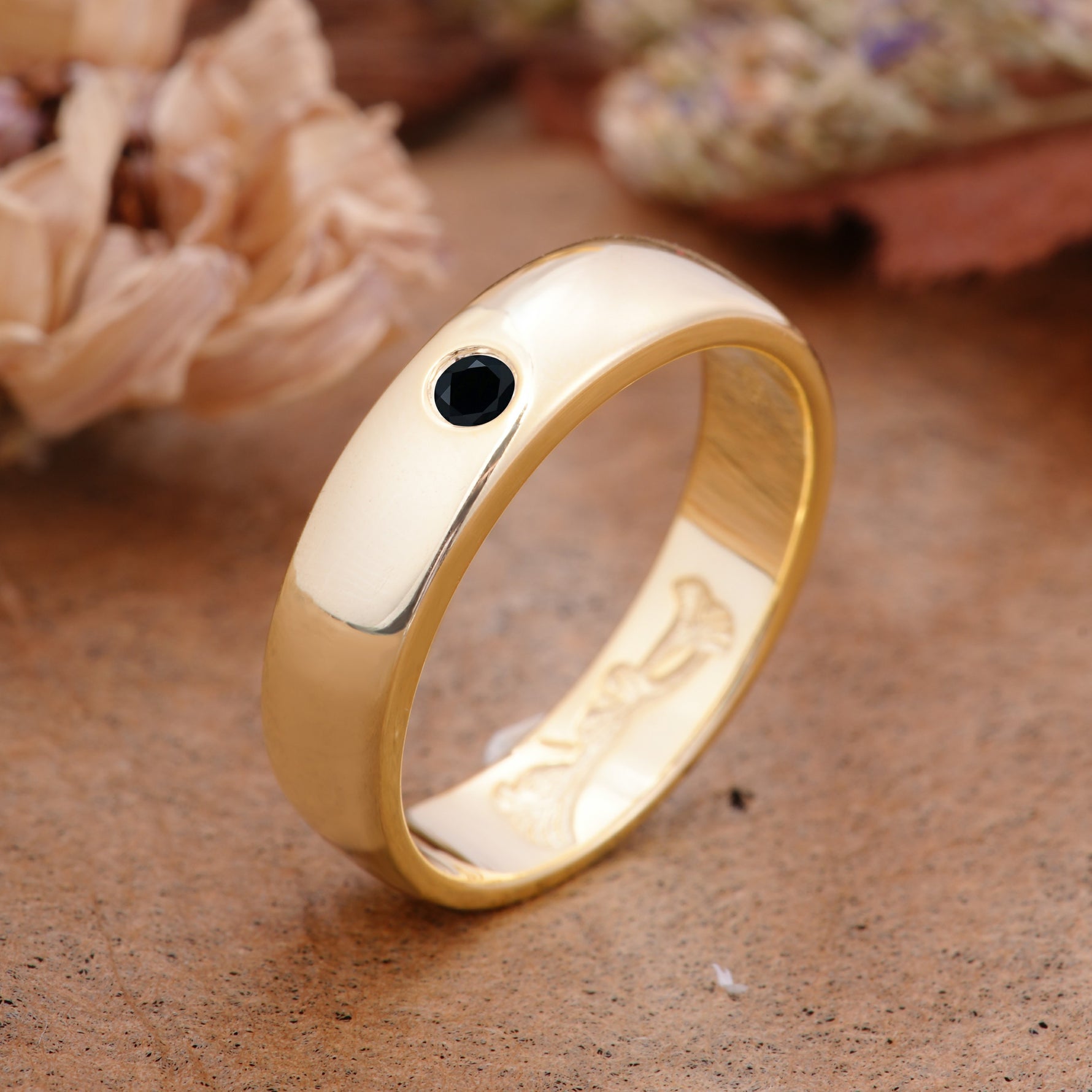 SR17322 Black Onyx Ring - Additional view