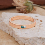 Iuxurious Oval Cut Moss Agate Engagement Men's Ring - Additional view