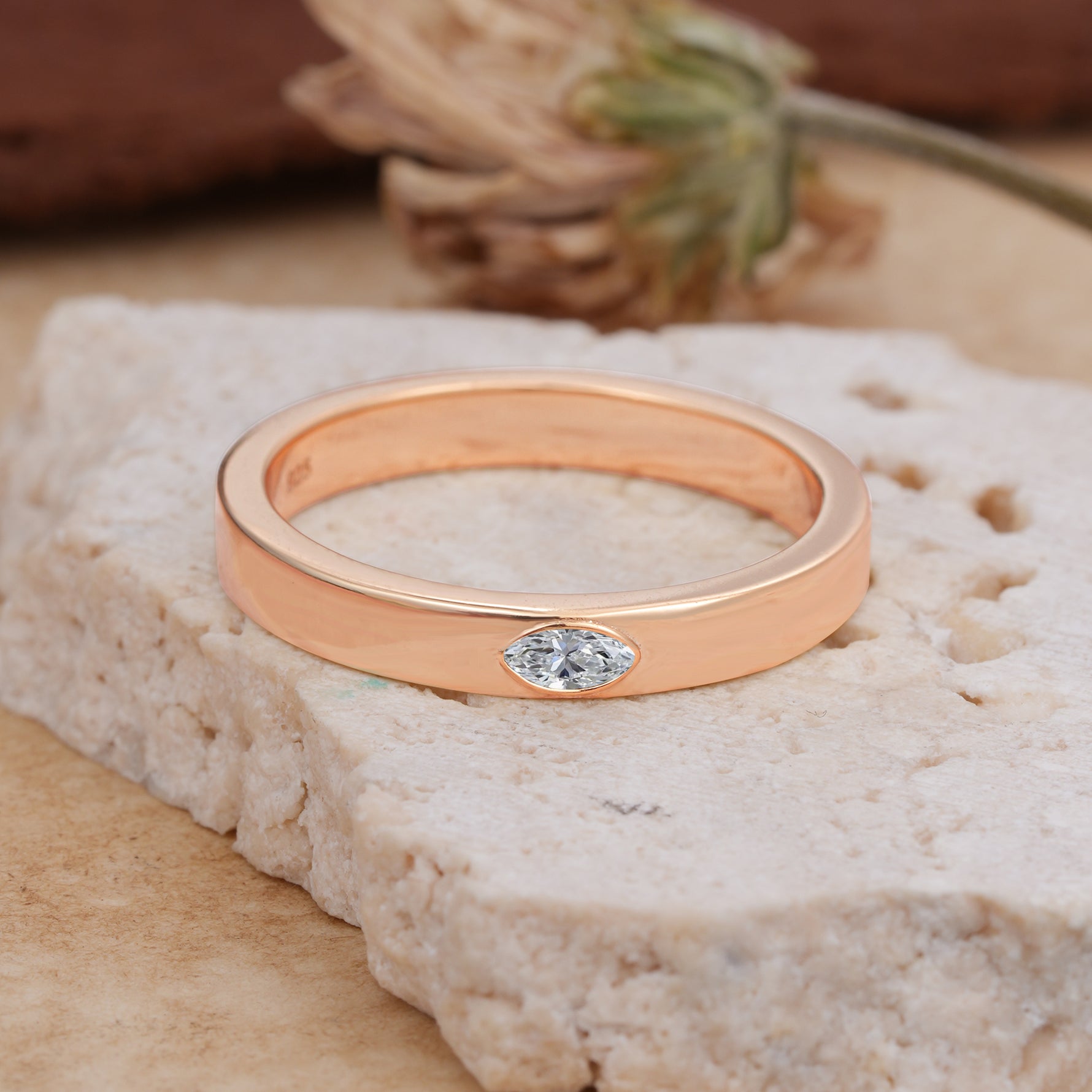 Iuxurious Oval Cut Lab Diamond Engagement Men's Ring - Additional view