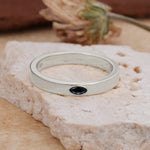 Iuxurious Oval Cut Black Onyx Engagement Men's Ring - Additional view