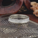 Vintage Inner Engraved Men's Wedding Band - Additional view