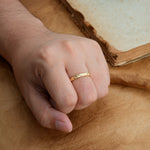 Nature Inspired Vintage Vine Men's Wedding Band for Him - Additional view
