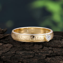 Iuxurious Heart Cut Moissanite Engagement Men's ring