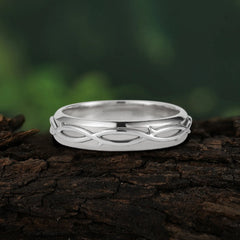 Classic Vintage Luxury Engagement Men's ring