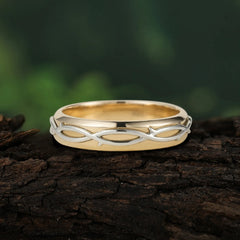 Classic Vintage Luxury Engagement Men's ring